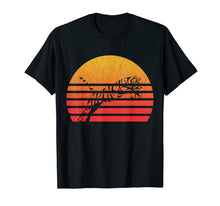 Ladda upp bild till gallerivisning, Vintage Retro Sunset Tiger T-Shirt 246110
