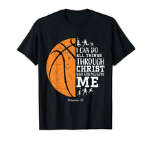 Ladda upp bild till gallerivisning, Christian Basketball Shirt I Can Do All Things Philippians 298667
