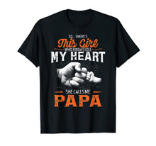 Ladda upp bild till gallerivisning, This Girl Who Kinda Stole My Heart She Calls Me Papa Tshirt 131064

