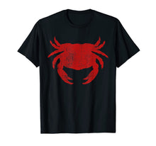 Ladda upp bild till gallerivisning, Crab Tshirt Crabs Tee Crabbing T-shirt Gift Aquarium Tank 439131
