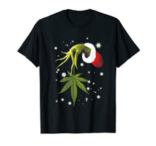 Ladda upp bild till gallerivisning, Funny shirts V-neck Tank top Hoodie sweatshirt usa uk au ca gifts for G.rinch Hand Weed Christmas Gift T-Shirt 219343
