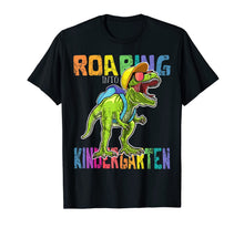 Ladda upp bild till gallerivisning, Roaring Kindergarten Dinosaur T Rex Back to School Shirt Boy 56558
