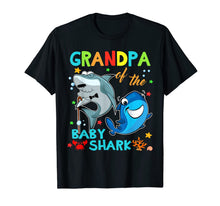 Ladda upp bild till gallerivisning, Grandpa Of The Baby Shark Birthday Grandpa Shark Shirt 187602
