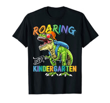 Ladda upp bild till gallerivisning, Roaring Kindergarten Dinosaur T Rex Back to School Shirt Boy 94792
