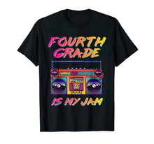 Ladda upp bild till gallerivisning, Fourth Grade Teacher Retro 80's 90's Back To School T-Shirt 322884
