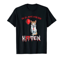 Ladda upp bild till gallerivisning, We All MEOW Down Here Clown Cat Kitten T-Shirt 136403

