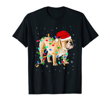 Ladda upp bild till gallerivisning, Funny shirts V-neck Tank top Hoodie sweatshirt usa uk au ca gifts for Funny English Bulldog Christmas Light Gifts Xmas T-Shirt 340948
