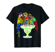Ladda upp bild till gallerivisning, Parrots Drinking Margarita Hawaiian Shirt Vacation Birds  T-Shirt 159793
