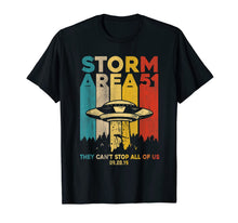Ladda upp bild till gallerivisning, Storm Area 51 Shirt Alien UFO They Can't Stop Us T-Shirt 48272

