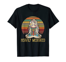 Ladda upp bild till gallerivisning, Womens Heavily Meditated Yoga Funny T shirt Gift T-Shirt 233642
