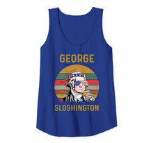Ladda upp bild till gallerivisning, George Sloshington George Washington Funny 4th of July  Tank Top 673122
