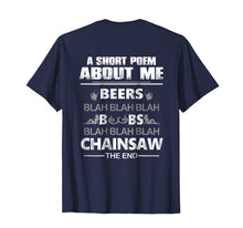 Ladda upp bild till gallerivisning, Mens A Short Poem About Me Tree Climber T-Shirt Arborist T-Shirt 931447
