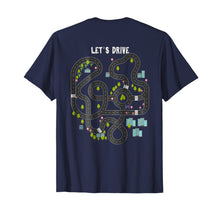 Ladda upp bild till gallerivisning, Play Cars on Daddys Back Gift T Shirt for Dad Massage Tee 68341
