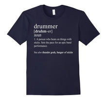 Ladda upp bild till gallerivisning, Funny shirts V-neck Tank top Hoodie sweatshirt usa uk au ca gifts for Funny Drummer Shirts Drum Gifts Drumming Definition T Shirt 1776592
