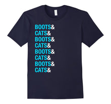 Ladda upp bild till gallerivisning, Funny shirts V-neck Tank top Hoodie sweatshirt usa uk au ca gifts for Boots &amp; Cats | Funny EDM Rave Festival Techno T-Shirt 828268
