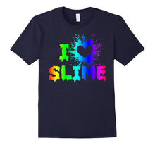 Ladda upp bild till gallerivisning, Funny shirts V-neck Tank top Hoodie sweatshirt usa uk au ca gifts for I Love Slime Funny Rainbow Bright Heart Craft Splat T Shirt 2074619
