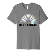 Ladda upp bild till gallerivisning, Funny shirts V-neck Tank top Hoodie sweatshirt usa uk au ca gifts for Gothic Bubble Goth Nightmare Cute Pastel Rainbow Shirt 2485498

