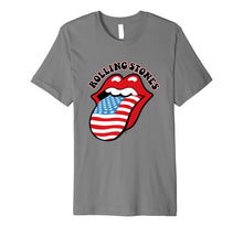 Ladda upp bild till gallerivisning, Mens The Rolling Stones USA Tongue T-Shirt 109821
