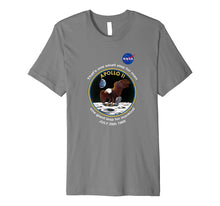 Ladda upp bild till gallerivisning, Funny shirts V-neck Tank top Hoodie sweatshirt usa uk au ca gifts for NASA &amp; Apollo 11 Patch One Small Step Moon Landing T Shirt 303926
