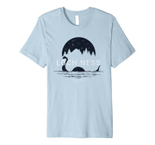 Ladda upp bild till gallerivisning, Funny shirts V-neck Tank top Hoodie sweatshirt usa uk au ca gifts for Loch Ness Monster Swimming By Moonlight Premium T-Shirt 2220560
