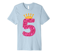 Ladda upp bild till gallerivisning, Happy Birthday Shirt, Girls 5th Party 5 Years Old Bday 518529
