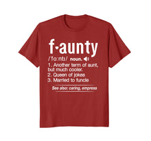 Ladda upp bild till gallerivisning, Funny shirts V-neck Tank top Hoodie sweatshirt usa uk au ca gifts for Funny Aunt Faunty Definition T Shirt 2324818
