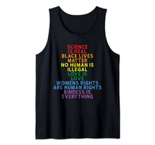 Ladda upp bild till gallerivisning, Science is real Black Lives Matter Love is Love  Tank Top 36426
