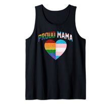 Ladda upp bild till gallerivisning, proud Mama flag heart Rainbow LGBT Transgender Pride Month Tank Top 279949
