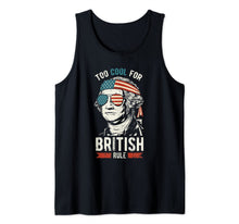 Ladda upp bild till gallerivisning, George Washington Too Cool For British Rule 4th of July Tank Top 654997
