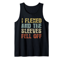 Ladda upp bild till gallerivisning, Vintage I Flexed And The Sleeves Fell Off Tank Top Tank Top 1812665
