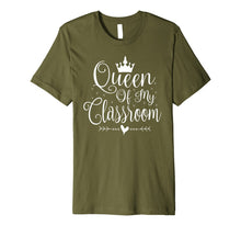 Ladda upp bild till gallerivisning, Queen Of My Classroom Teacher Back To School  Premium T-Shirt 3572085
