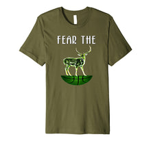 Ladda upp bild till gallerivisning, Funny shirts V-neck Tank top Hoodie sweatshirt usa uk au ca gifts for Deer Fear Basketball Premium T-Shirt 128685
