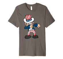 Ladda upp bild till gallerivisning, Dabbing Uncle Sam Fourth of July USA Flag Labor Memorial Day Premium T-Shirt 1905966
