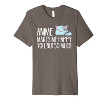 Ladda upp bild till gallerivisning, Funny shirts V-neck Tank top Hoodie sweatshirt usa uk au ca gifts for Anime Shirt | Anime Makes Me Happy 1086449

