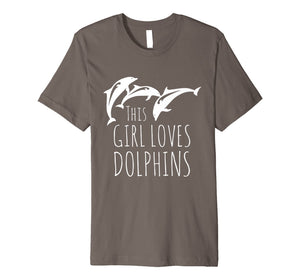 Funny shirts V-neck Tank top Hoodie sweatshirt usa uk au ca gifts for Cute Girls Clothes Novelty Gifts This Girl Loves Dolphins 2082899
