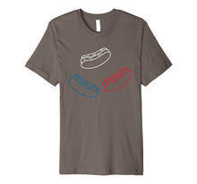 Ladda upp bild till gallerivisning, Red White Blue Hot Dogs Food USA American 4th of July Gift Premium T-Shirt 1488009
