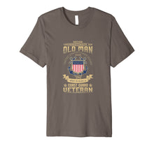 Ladda upp bild till gallerivisning, Mens Never Underestimate An Old Man | Coast Guard Gift T-Shirt 628635
