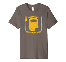 Ladda upp bild till gallerivisning, Funny shirts V-neck Tank top Hoodie sweatshirt usa uk au ca gifts for I Like Exercise Because I Love Eating Workout Funny T Shirt 1187170
