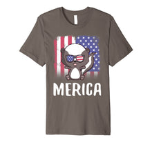 Ladda upp bild till gallerivisning, Merica Skunk USA American Flag 4th of July Gift Patriotic Premium T-Shirt 828531
