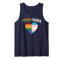 Ladda upp bild till gallerivisning, proud Mama flag heart Rainbow LGBT Transgender Pride Month Tank Top 279949
