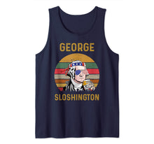 Ladda upp bild till gallerivisning, George Sloshington George Washington Funny 4th of July  Tank Top 673122
