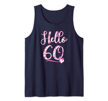 Ladda upp bild till gallerivisning, Hello Sixty 60 years old 60th Birthday Women's Gifts Flowers Tank Top 701897
