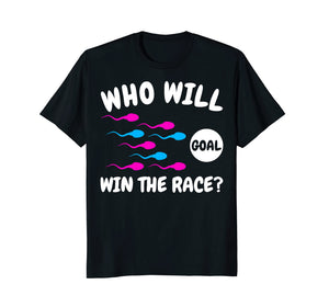 Gender Reveal Party Gifts - Who Will Win The Race Shirt