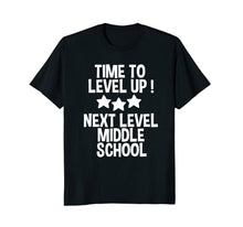 Ladda upp bild till gallerivisning, Level Up Middle School 5th Grade Graduation Party T-Shirt 642849
