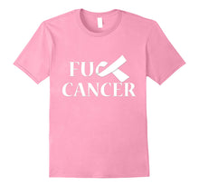 Ladda upp bild till gallerivisning, Funny shirts V-neck Tank top Hoodie sweatshirt usa uk au ca gifts for Anti Cancer FU Awareness Ribbon T Tee Shirt 3115485
