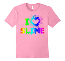 Ladda upp bild till gallerivisning, Funny shirts V-neck Tank top Hoodie sweatshirt usa uk au ca gifts for I Love Slime Funny Rainbow Bright Heart Craft Splat T Shirt 2074619
