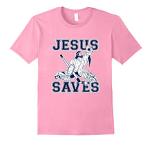 Ladda upp bild till gallerivisning, Funny shirts V-neck Tank top Hoodie sweatshirt usa uk au ca gifts for Funny Hockey Shirt - Jesus Saves Shirt - Goalie Shirt 915580

