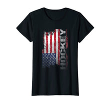 Ladda upp bild till gallerivisning, Funny shirts V-neck Tank top Hoodie sweatshirt usa uk au ca gifts for Hockey Player Gifts, Cool USA Flag Hockey T Shirt 1263795
