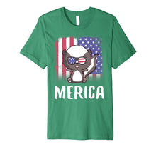 Ladda upp bild till gallerivisning, Merica Skunk USA American Flag 4th of July Gift Patriotic Premium T-Shirt 828531
