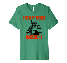 Ladda upp bild till gallerivisning, I Woke Up Feeling Dangerous 6 Funny T-shirt Football Shirt Premium T-Shirt 147134
